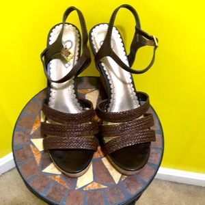 Dark brown Madeleine Sandal New in Box